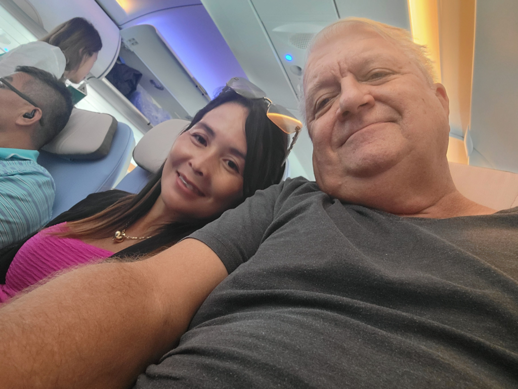 Waiting for take-off