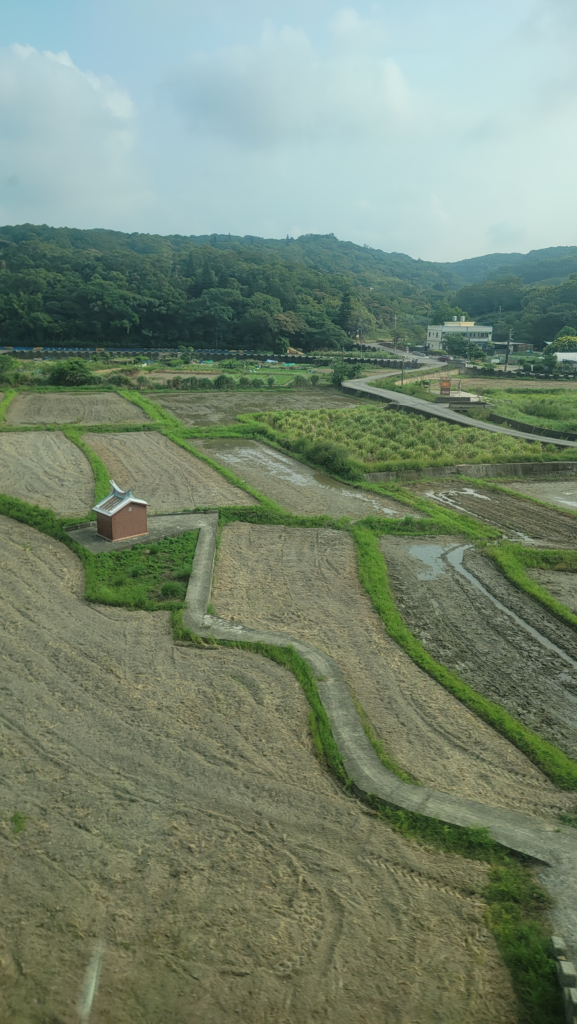 The train ride to Taipei